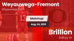 Matchup: Weyauwega-Fremont vs. Brillion  2018