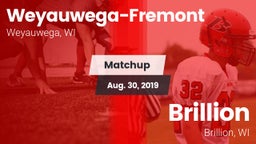 Matchup: Weyauwega-Fremont vs. Brillion  2019
