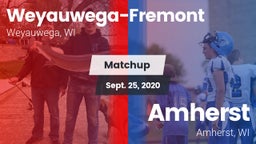 Matchup: Weyauwega-Fremont vs. Amherst  2020