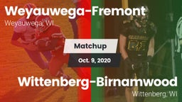 Matchup: Weyauwega-Fremont vs. Wittenberg-Birnamwood  2020