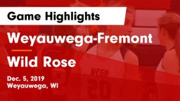 Weyauwega-Fremont  vs Wild Rose  Game Highlights - Dec. 5, 2019