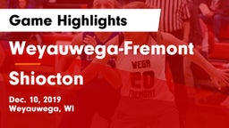 Weyauwega-Fremont  vs Shiocton  Game Highlights - Dec. 10, 2019