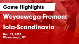 Weyauwega-Fremont  vs Iola-Scandinavia  Game Highlights - Dec. 22, 2020