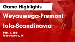 Weyauwega-Fremont  vs Iola-Scandinavia  Game Highlights - Feb. 6, 2021