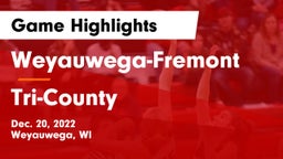 Weyauwega-Fremont  vs Tri-County  Game Highlights - Dec. 20, 2022
