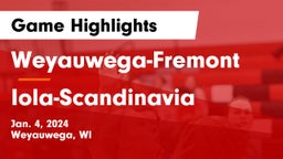 Weyauwega-Fremont  vs Iola-Scandinavia  Game Highlights - Jan. 4, 2024