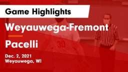 Weyauwega-Fremont  vs Pacelli  Game Highlights - Dec. 2, 2021