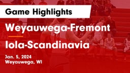 Weyauwega-Fremont  vs Iola-Scandinavia  Game Highlights - Jan. 5, 2024