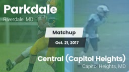 Matchup: Parkdale  vs. Central (Capitol Heights)  2017