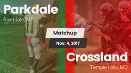 Matchup: Parkdale  vs. Crossland  2017