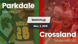 Matchup: Parkdale  vs. Crossland  2018