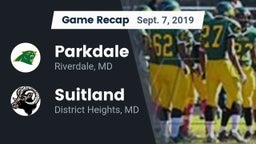 Recap: Parkdale  vs. Suitland  2019