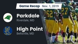 Recap: Parkdale  vs. High Point  2019