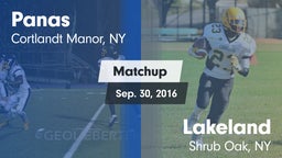 Matchup: Panas  vs. Lakeland  2016