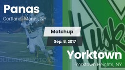 Matchup: Panas  vs. Yorktown  2017