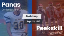 Matchup: Panas  vs. Peekskill  2017