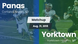 Matchup: Panas  vs. Yorktown  2018