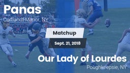 Matchup: Panas  vs. Our Lady of Lourdes  2018