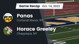 Recap: Panas  vs. Horace Greeley  2022