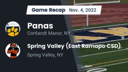 Recap: Panas  vs. Spring Valley  (East Ramapo CSD) 2022