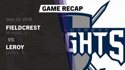 Recap: Fieldcrest  vs. LeRoy  2016