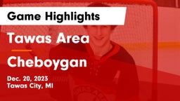 Tawas Area  vs Cheboygan  Game Highlights - Dec. 20, 2023
