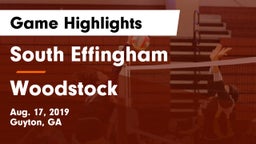 South Effingham  vs Woodstock  Game Highlights - Aug. 17, 2019