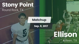 Matchup: Stony Point High vs. Ellison  2017