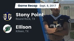 Recap: Stony Point  vs. Ellison  2017