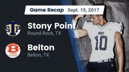 Recap: Stony Point  vs. Belton  2017