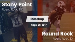 Matchup: Stony Point High vs. Round Rock  2017
