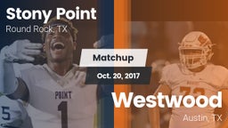 Matchup: Stony Point High vs. Westwood  2017