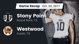 Recap: Stony Point  vs. Westwood  2017