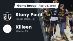 Recap: Stony Point  vs. Killeen  2018