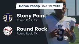 Recap: Stony Point  vs. Round Rock  2018