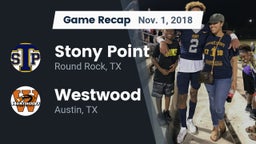 Recap: Stony Point  vs. Westwood  2018