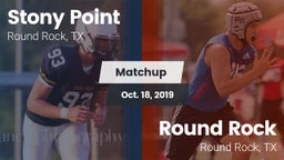 Matchup: Stony Point High vs. Round Rock  2019