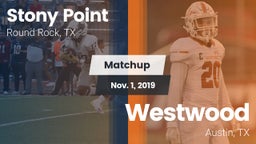 Matchup: Stony Point High vs. Westwood  2019