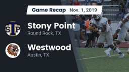 Recap: Stony Point  vs. Westwood  2019