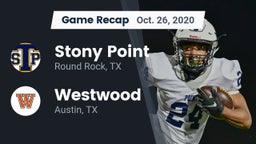 Recap: Stony Point  vs. Westwood  2020