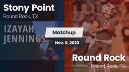 Matchup: Stony Point High vs. Round Rock  2020
