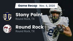 Recap: Stony Point  vs. Round Rock  2020