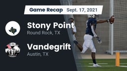 Recap: Stony Point  vs. Vandegrift  2021