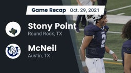 Recap: Stony Point  vs. McNeil  2021