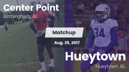 Matchup: Center Point High vs. Hueytown  2017