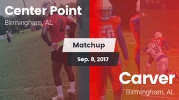 Matchup: Center Point High vs. Carver  2017