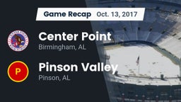 Recap: Center Point  vs. Pinson Valley  2017
