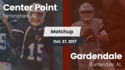 Matchup: Center Point High vs. Gardendale  2017