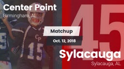 Matchup: Center Point High vs. Sylacauga  2018