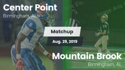 Matchup: Center Point High vs. Mountain Brook  2019